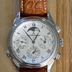 Jacques Lemans Grand Complication Moon Phase, Alrm, Multi Timezone Min Repeater